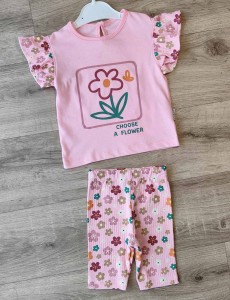 Костюм Citir "Ромашки" розовый, девочка 6-9-12-18 месяцев