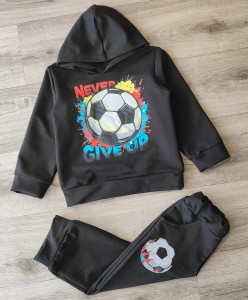 Костюм «Never» чорний, хлопчик 3-5-7-9 років