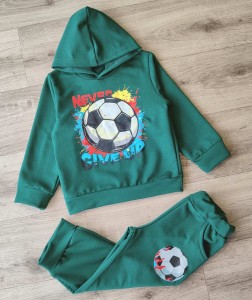 Костюм «Never» зелений, хлопчик 3-5-7-9 років