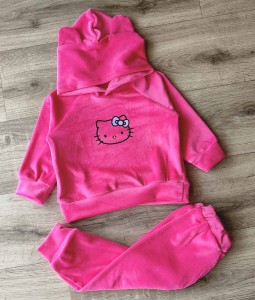 Костюм «Кітті» малиновий, дівчинка 9-18міс-3-5 років