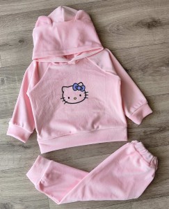 Костюм «Кітті» рожевий, дівчинка 9-18міс-3-5 років