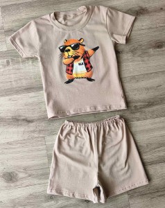 Костюм "Бобер" бежевий, хлопчик 3-5-7-9 років