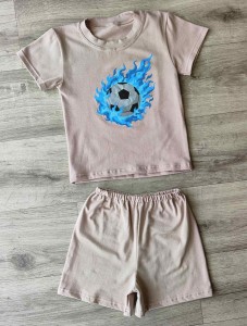 Костюм "М'яч" бежевий, хлопчик 3-5-7-9 років