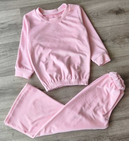 Костюм "Велюр" рожевий, дівчинка 3-5-7-9 років