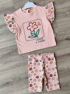 Костюм Citir "Ромашки" персиковый, девочка 6-9-12-18 месяцев