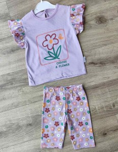 Костюм Citir "Ромашки" фиолетовый(сиреневый), девочка 6-9-12-18 месяцев