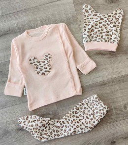 Комплект Baby Can «Mouse» персиковый, девочка 0 месяцев