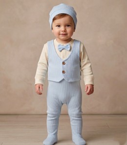 Комплект Baby Can «Бабочка» голубой, мальчик 0 месяцев