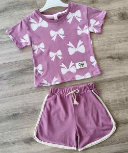 Костюм My Bella «Бантики» фиолетовый, девочка 2-3-4-5 лет