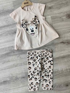 Костюм Deco "Lucky girl" бежевый, девочка 9-12-18-24 месяцев