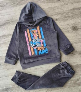 Костюм "Cat and mouse" серый(графитовый), мальчик 3-5-7-9 лет