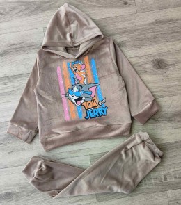 Костюм "Cat and mouse" бежевый, мальчик 3-5-7-9 лет