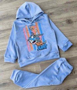 Костюм "Cat and mouse" голубой, мальчик 3-5-7-9 лет