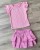Костюм «Однотонный» розовый, девочка 1,5-3-5-7 лет, фото