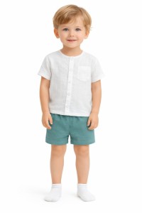 Костюм «Карман» зеленый, мальчик 12-18-24-36 месяцев