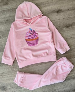 Костюм "Кекс" розовый, девочка 3-5-7-9 лет