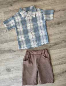 Костюм "Клітина" коричневий, хлопчик 4-5-6-7 років