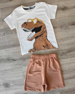 Костюм CMK ''Динозавр'' коричневый, мальчик 2-3-4-5-6-7-8-9 лет