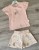 Костюм Donino «Happy day» персиковый, девочка 6-9-12-18 месяцев, фото