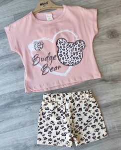 Костюм Osso «Bear» коричневый(кирпичный), девочка 2-3-4-5 лет