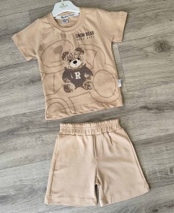 Костюм Donino «Snow bear» бежевый, мальчик 6-9-12-18 месяцев