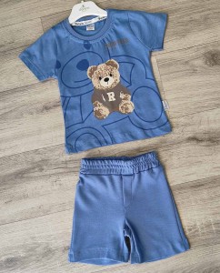 Костюм Donino «Snow bear» синий, мальчик 6-9-12-18 месяцев