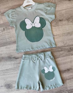 Костюм Donino «Mouse» зеленый, девочка 6-9-12-18 месяцев