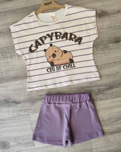 Костюм Osso «Capybara» фиолетовый, девочка 2-3-4-5 лет