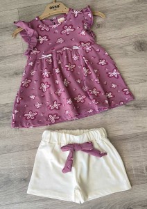 Костюм Osso «Цветочки» фиолетовый, девочка 2-3-4-5 лет