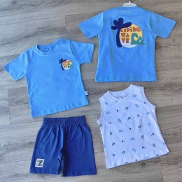 Костюм Nazar Baby "Riding wave" блакитний, хлопчик 9-12-18-24 місяців