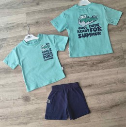 Костюм Nazar Baby "Crocodile" зеленый, мальчик 9-12-18-24 месяцев