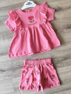 Костюм Nazar Baby "Sweet flower" коричневый(терракотовый), девочка 9-12-18-24 месяцев