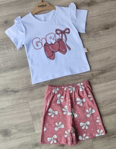 Костюм Feely Kids "Girl" коричневый(терракотовый), девочка 2-3-4-5 лет