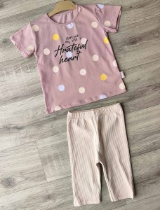 Костюм Feely Kids "Heart" коричневий(теракотовий), дівчинка 2-3-4-5 років