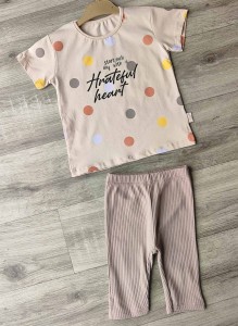 Костюм Feely Kids "Heart" бежевий, дівчинка 2-3-4-5 років