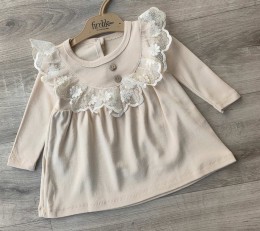 Платье Findik "Ромашки" бежевый 3-6-9 месяцев