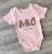 Боді Findik «ABC» персиковий, дівчинка 3-6-9-12-18 місяців, фото