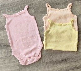 Боді "Серце" мікс кольорів, дівчинка 6 місяців