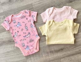 Боді "Мікс малюнків" мікс кольорів, дівчинка 6 місяців