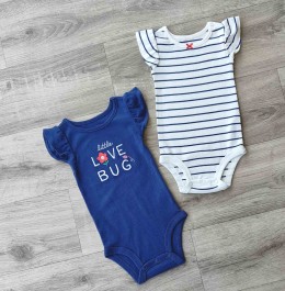 Боді "Мікс малюнків" мікс кольорів, дівчинка 6 місяців