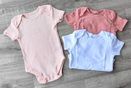 Боді "Однотонний" мікс кольорів, дівчинка 12 місяців