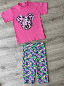 Костюм «Mouse» малиновый, девочка 5-6-7-8 лет