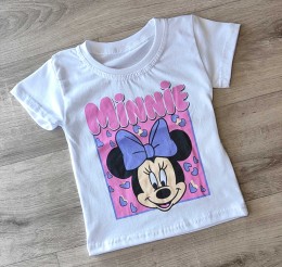 Футболка "Mouse" белый, девочка 1,5-3-5-7-9  лет