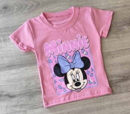 Футболка "Mouse" коричневый(терракотовый), девочка 1,5-3-5-7-9  лет