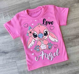 Футболка "Love»  малиновый, девочка 1-2-3-4-5 лет