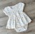 Боди-платье "Капли" молочный, девочка 3-6 месяцев, фото