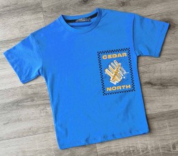 Футболка CMK «Cedar north» синий, мальчик 3-5-7-9-11 лет