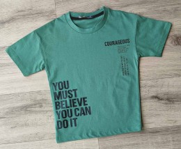 Футболка CMK «Courageous» зеленый, мальчик 3-5-7-9-11 лет