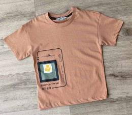 Футболка CMK «After» коричневый, мальчик 3-5-7-9-11 лет