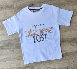 Футболка CMK «Lost» белый, мальчик 3-5-7-9-11 лет